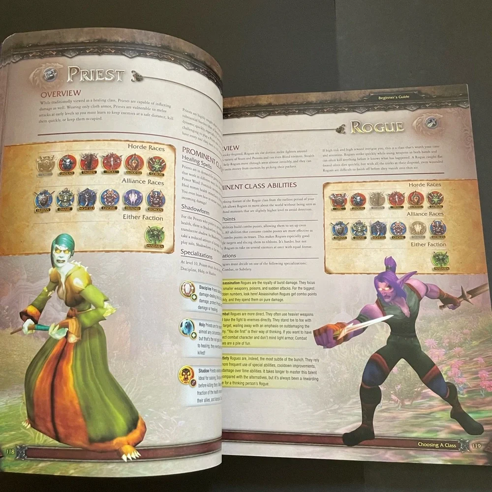 World of Warcraft Game Guides Collector’s Books